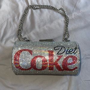 Rhinestone Coke Clutch